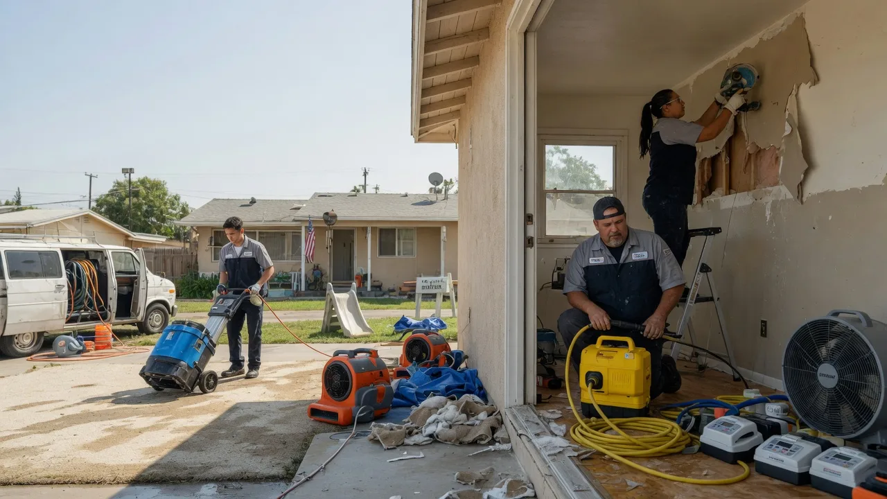 Water Damage Restoration in Garland, TX near me